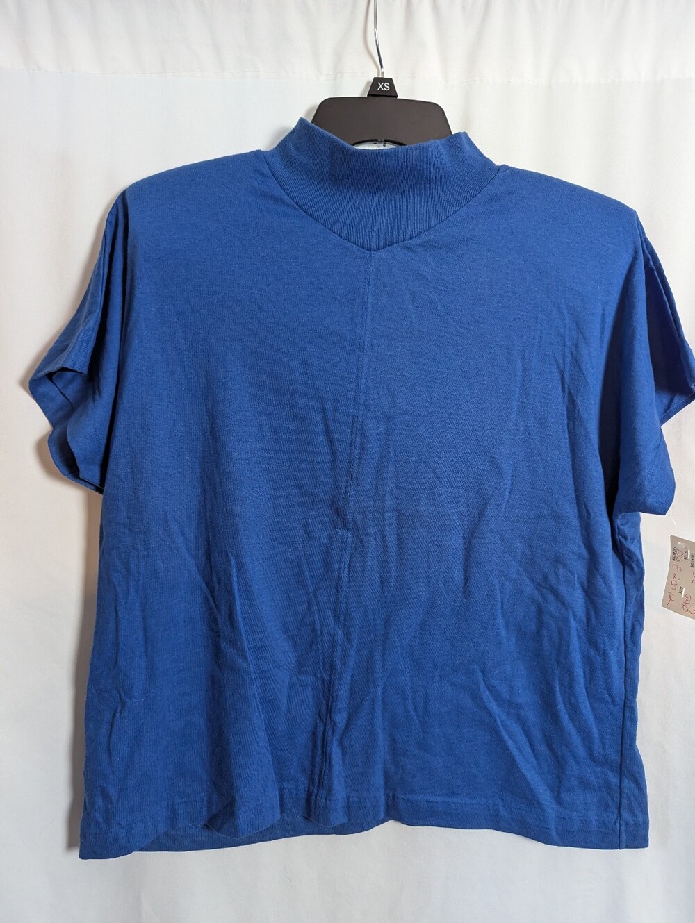 Vintage 1990 Deadstock Willow Ridge Mock Neck Tee | NWT | Size Large